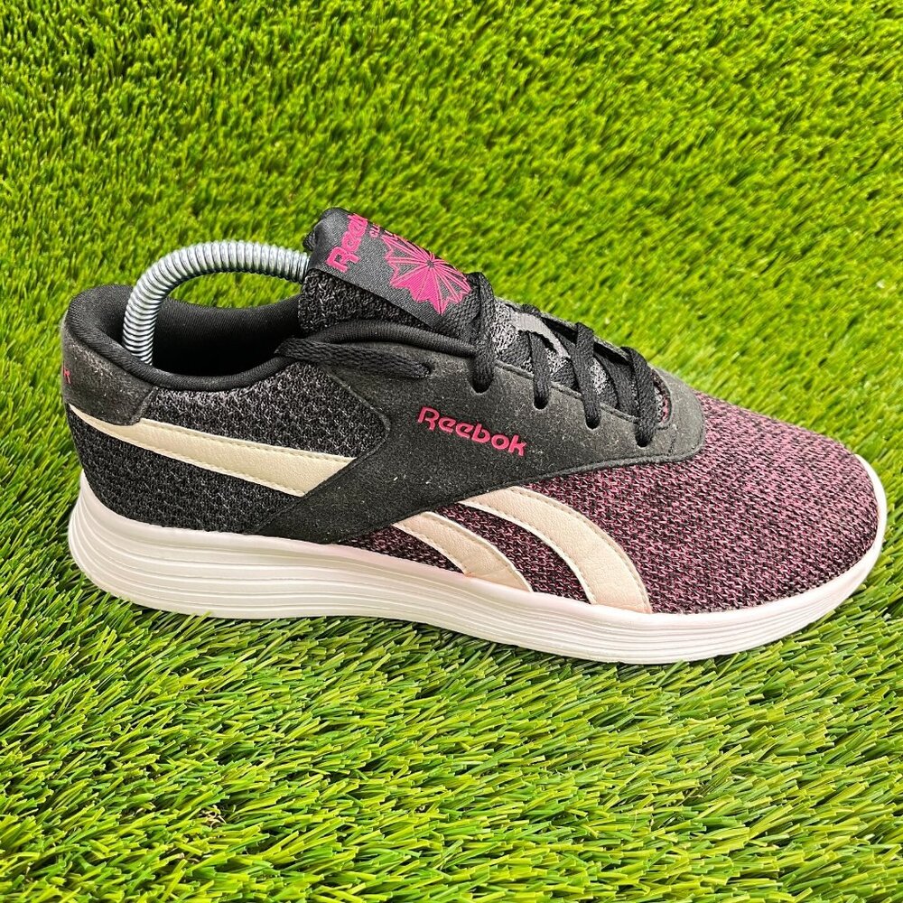 Reebok Royal Ec Ride 4 Womens Size 8 Pink White Black Walking Shoes Sneakers